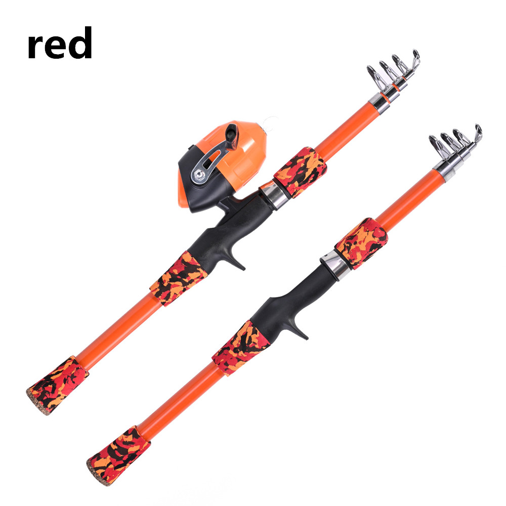 Portable telescopic camouflage - đánh giá và giá Fishing Rod Ice