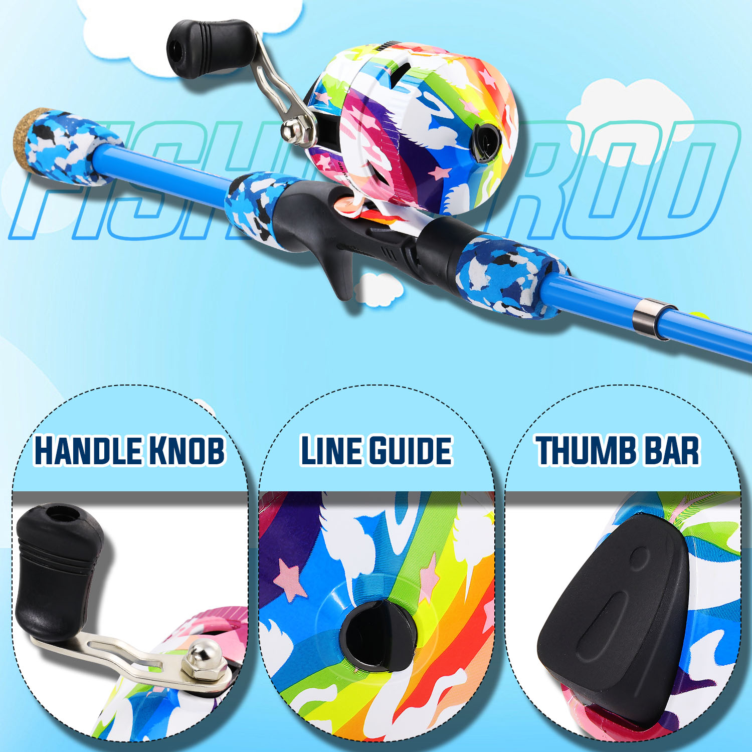 Sougayilang Kids Fishing Combo - đánh giá và giá Fishing Rod Combo