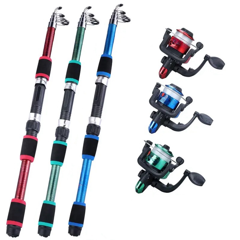 Fishing Pole Set Full Kits Wit - đánh giá và giá Fishing Rod Surf