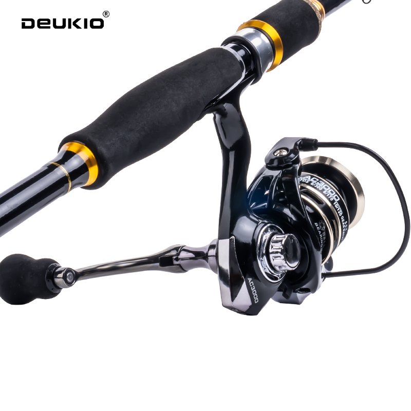 DEUKIO 1.8/2.1m Carbon Spinnin - đánh giá và giá Fishing Rod Combo